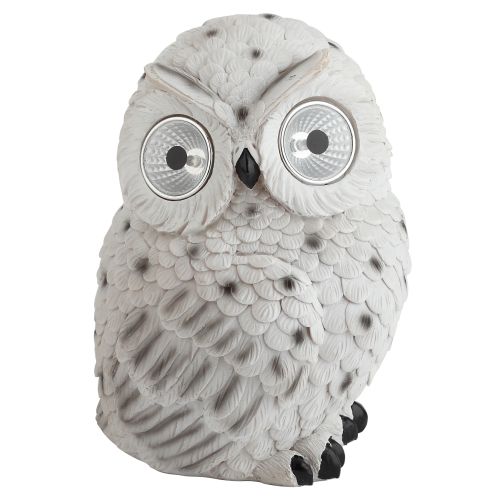 Светильник садовый Полярная сова на солнечной батарее полистоун 19см ERAFYS01-09 ЭРА Б0044841