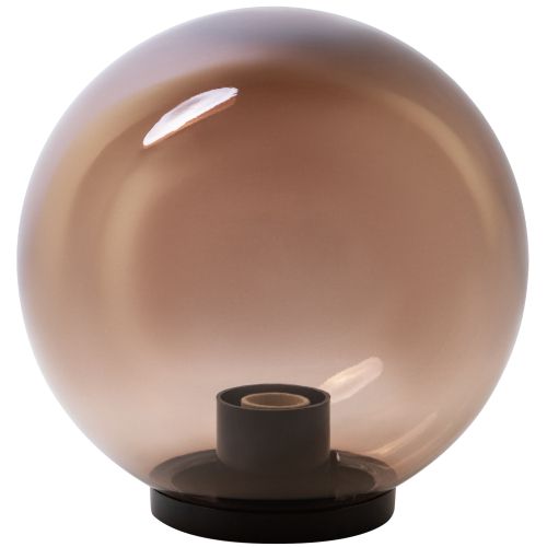 Светильник садово-парковый Шар D300мм E27 дым. НТУ 01-100-305 ЭРА Б0048067