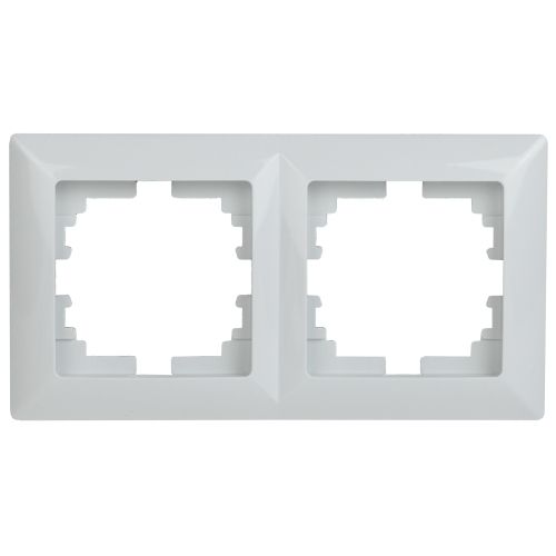 Рамка 2-м СП Solo бел. 4-502-01 Intro Б0043410