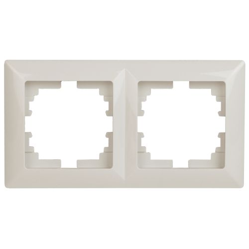 Рамка 2-м СП Solo сл.кость 4-502-02 Intro Б0043411