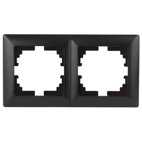 Рамка 2-м СП Solo антрацит 4-502-05 Intro Б0043414