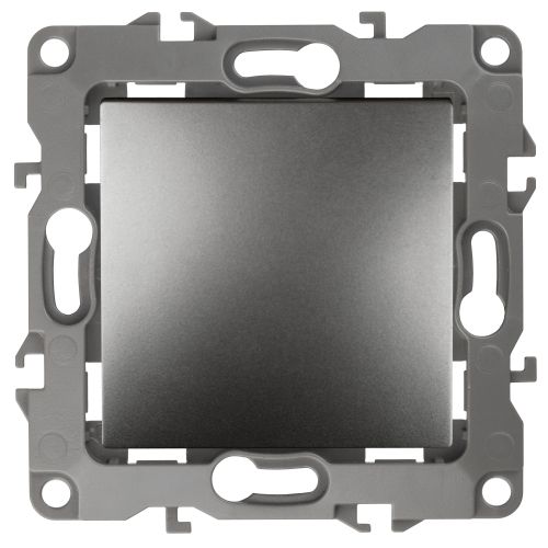 Кнопка 10АХ-250В Эра12 графит 12-1111-12 ЭРА Б0047836