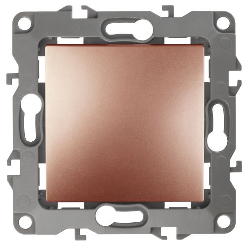 Кнопка 10АХ-250В Эра12 медь 12-1111-14 ЭРА Б0047838