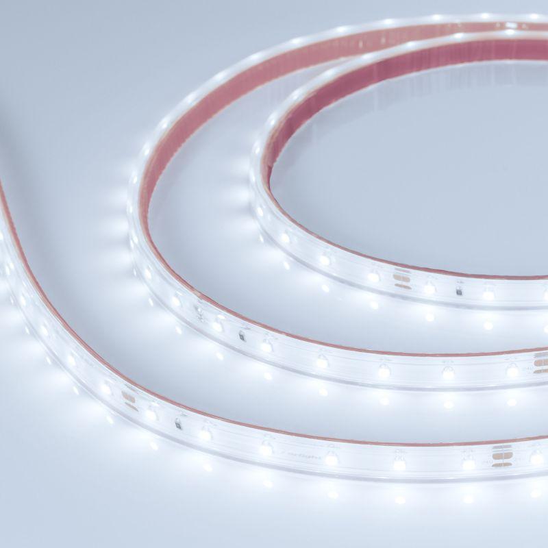 Лента светодиодная RTW-PS-A60-10mm 24V White 6000К 4.8Вт/м IP67 2835 герметичная (уп.50м) Arlight 024562(2)