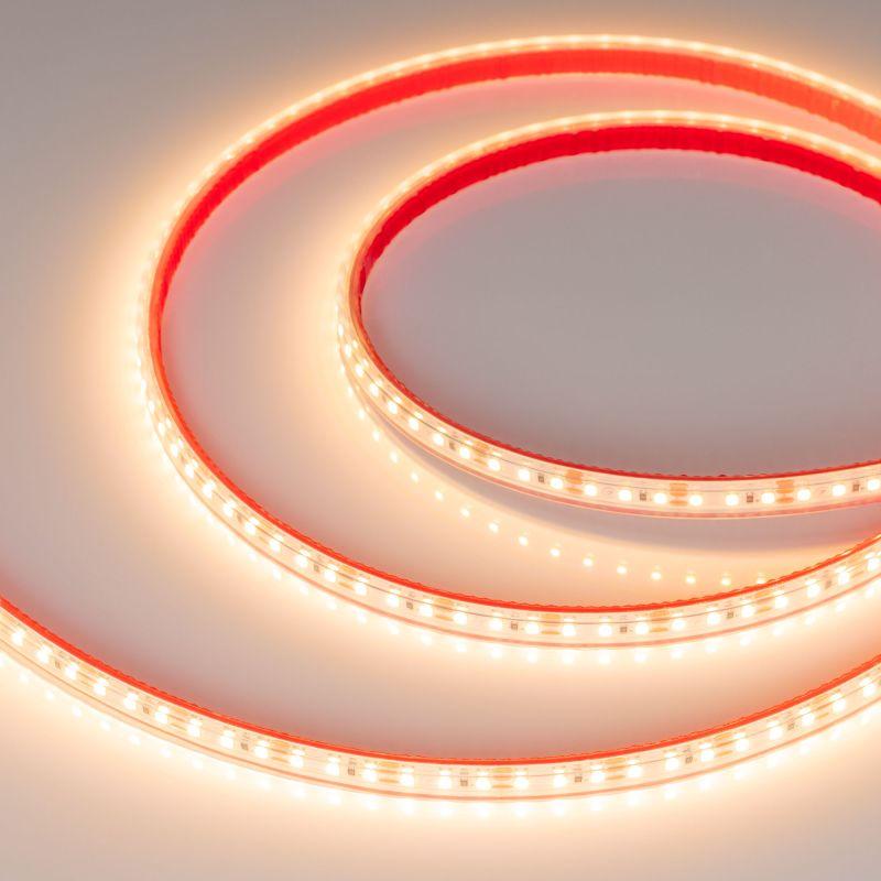 Лента светодиодная RTW-PS-A120-10mm 12V Warm 2700К 9.6Вт/м IP67 2835 герметичная (уп.5м) Arlight 028547(2)