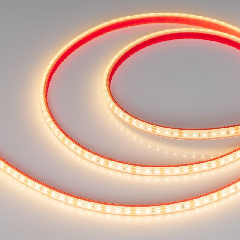 Лента светодиодная RTW-PFS-A120-11mm 12V Warm 3000К 9.6Вт/м IP68 2835 герметичная (уп.5м) Arlight 033901