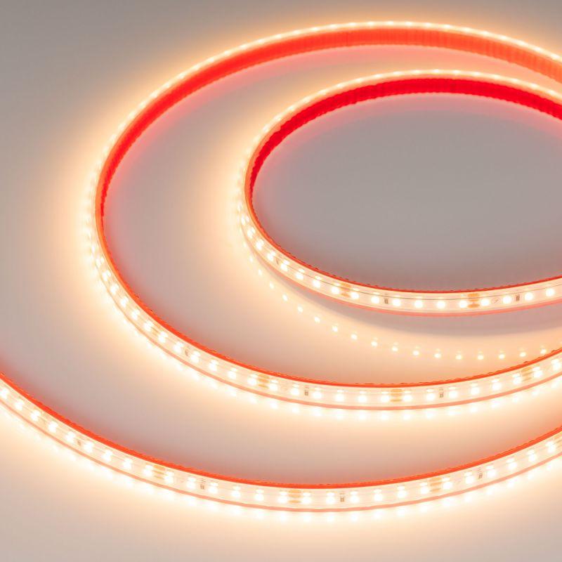 Лента светодиодная RTW-PS-A120-10mm 24V Warm 2700К 9.6Вт/м IP67 2835 герметичная (уп.5м) Arlight 028552(2)