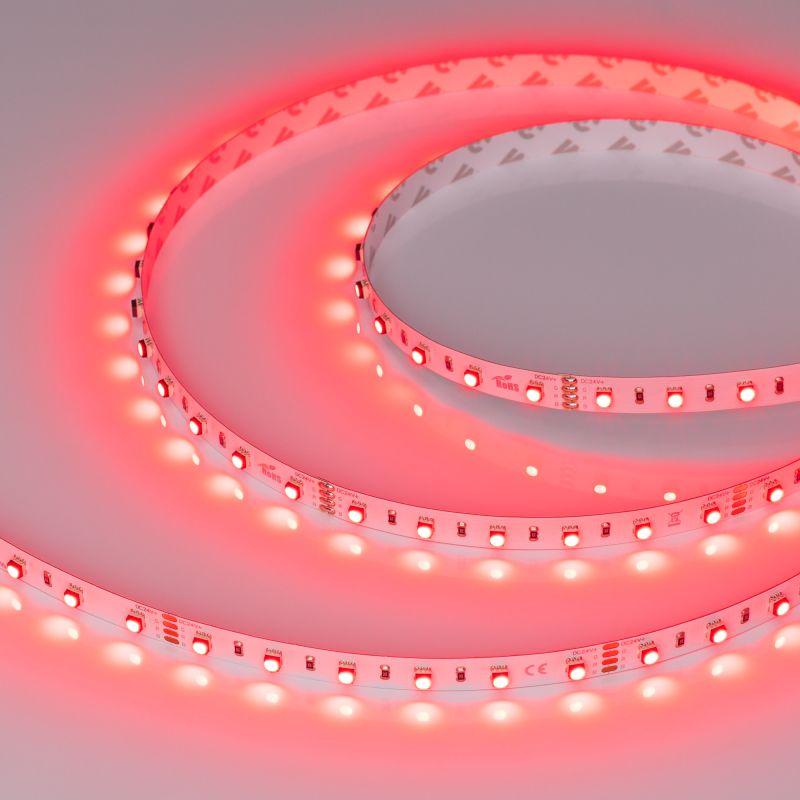 Лента светодиодная MINI-F60-10mm 24V RGB 14.4Вт/м IP20 3535 открыт. (уп.5м) Arlight 022718(2)
