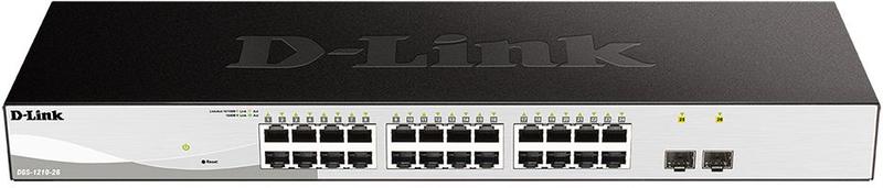 Коммутатор управляемый DGS-1210-26/FL DGS-1210-26/FL1A 24G 2SFP D-Link 1710884
