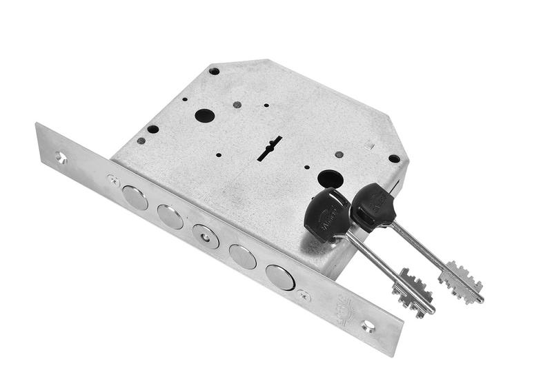 Замок антивандальный дополнительный Замок-ШТВ-12-36-А для напольных шкафов ШТВ ЦМО 1485884