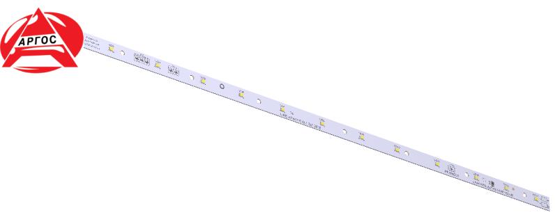 Модуль светодиодный Argos-Line 470 AL 14 2835 5000К (50К33) DL250 Аргос 470AL14DL5K