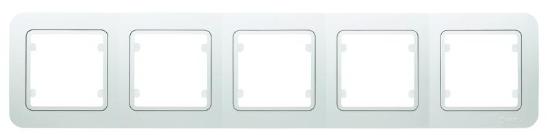 Рамка+вставка 5-м Lillium бел. 18002705