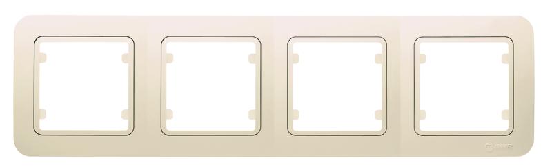 Рамка+вставка 4-м Lillium бел. 18012704