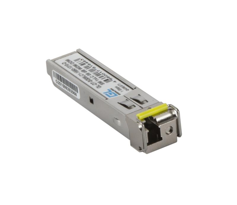 Модуль SFP WDM 1Гбит/с одно волокно SM LC Tx:1310/Rx:1490нм 20дБ до 40км NIKOMAX GL-OT-SG20LC1-1310-1490