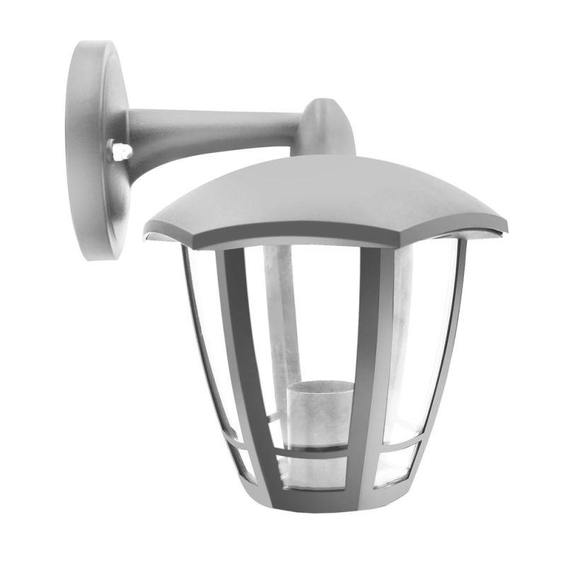 Светильник садово-парковый PP5102 С09 НБУ 07-60-004 У1 "Дели 3" 6-гран. пластик 230В 60Вт сер. Camelion 14585