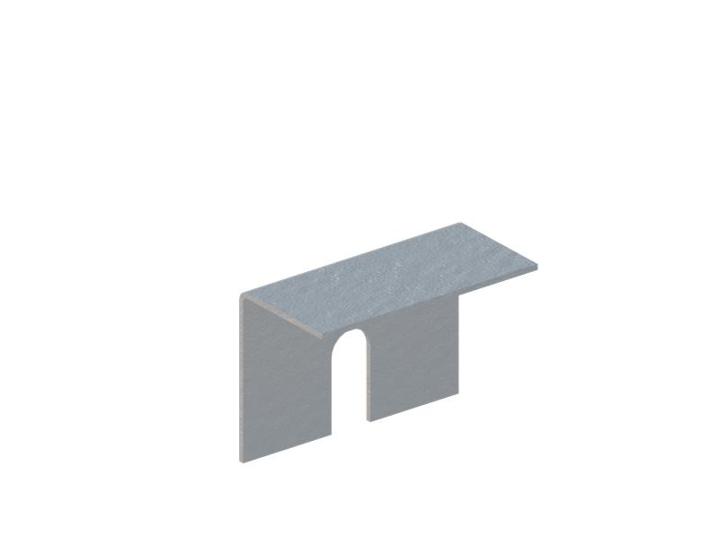 Скоба крышки НЛ-СК У3 H=50мм сталь 1.5мм СОЭМИ Н0113193400