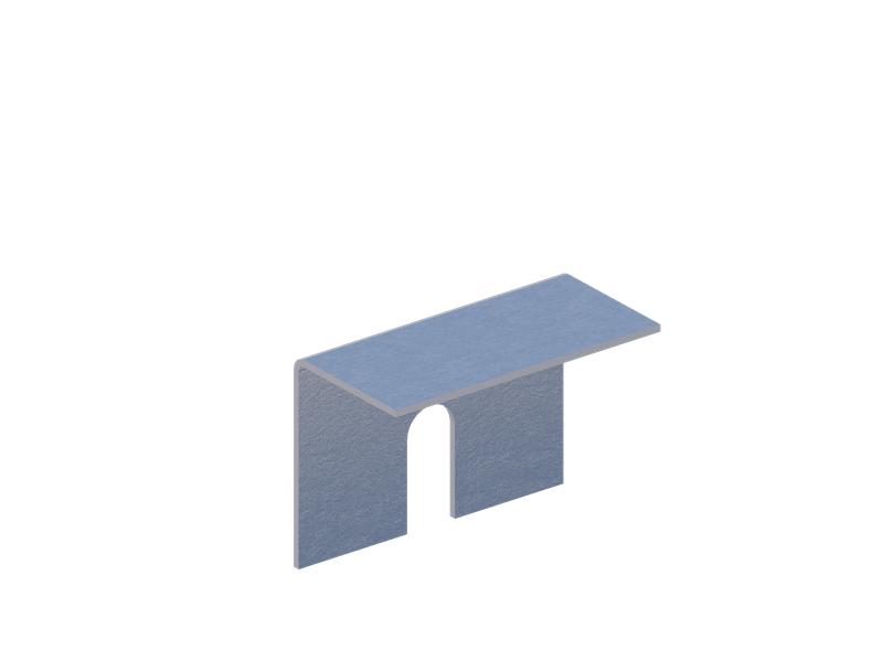 Скоба крышки НЛ-СК цУТ1.5 H=50мм сталь 1.5мм СОЭМИ Н0111193400