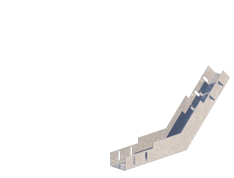 Лоток угловой 50х50 сталь 0.7мм ЛМс-45В цУТ2.5 СОЭМИ Н0122350311