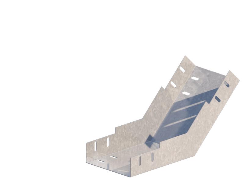Лоток угловой 150х65 сталь 1.2мм ЛМс-45В цУТ2.5 СОЭМИ Н0122350433