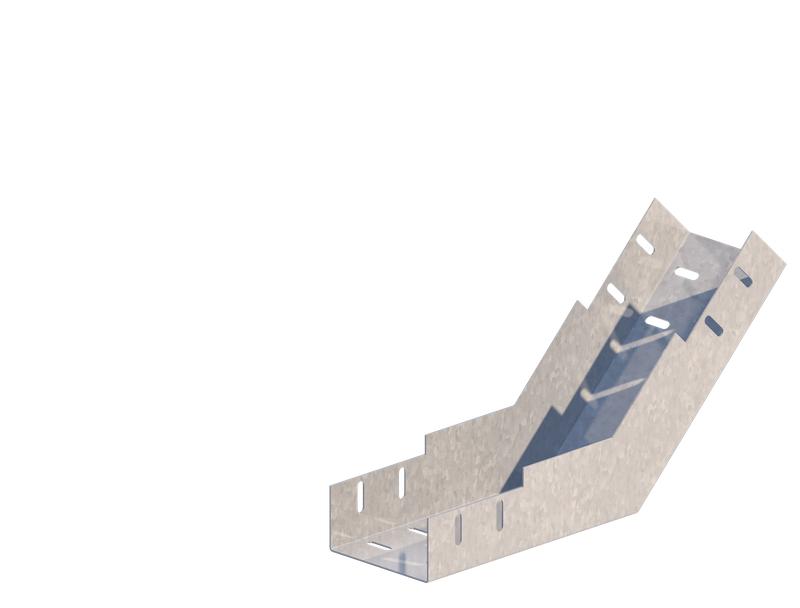 Лоток угловой 100х80 сталь 1.2мм ЛМс-45В цУТ2.5 СОЭМИ Н0122350532