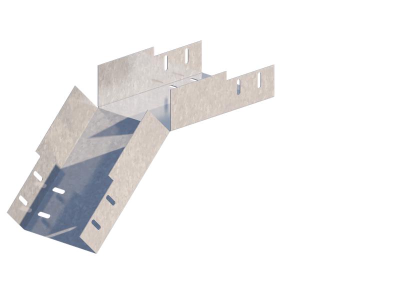 Лоток угловой 150х80 сталь 1.2мм ЛМс-45Н цУТ2.5 СОЭМИ Н0122360533