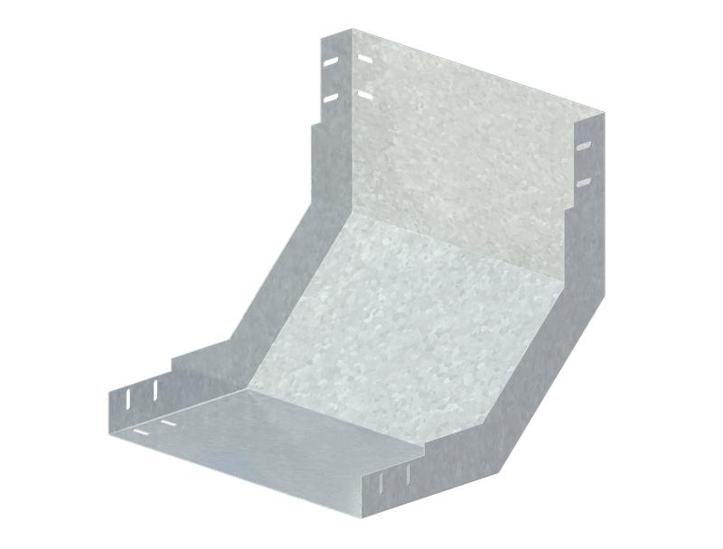 Лоток угловой 400х100 сталь 1.2мм ЛМс-90В цУТ2.5 СОЭМИ Н0122320636