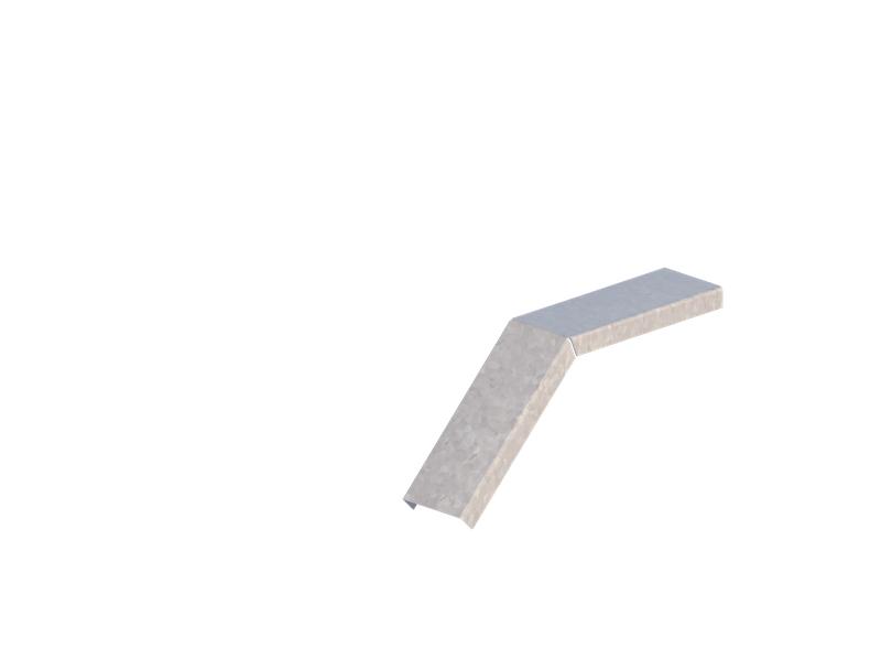 Крышка для лотка углового осн.50 сталь 0.7мм ЛМсК-45Н цУТ2.5 СОЭМИ Н0122460111