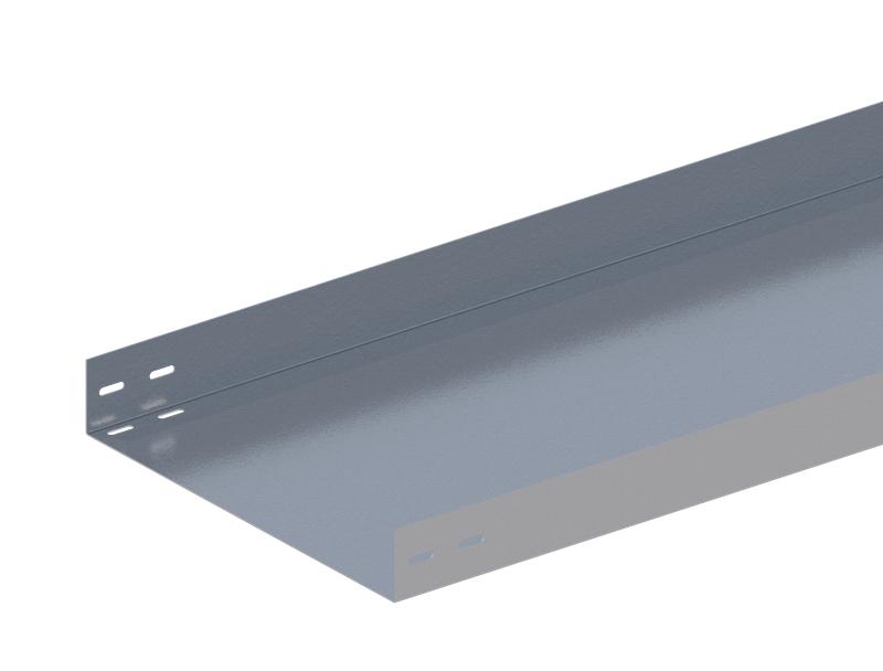 Лоток монтажный прямой неперфорированный 400х50 L2000 сталь 1.5мм ЛПН.400.50.2000.1.5.1 СОЭМИ Н0121121346
