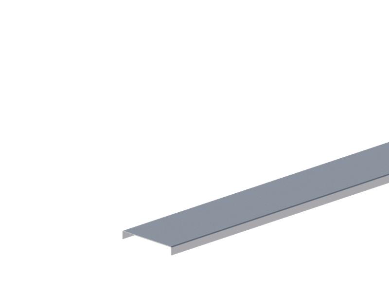 Крышка лотка монтажного прямого осн.100 L2000 сталь 1.2мм ЛК.100.15.2000.1.2.1 СОЭМИ Н0121211132