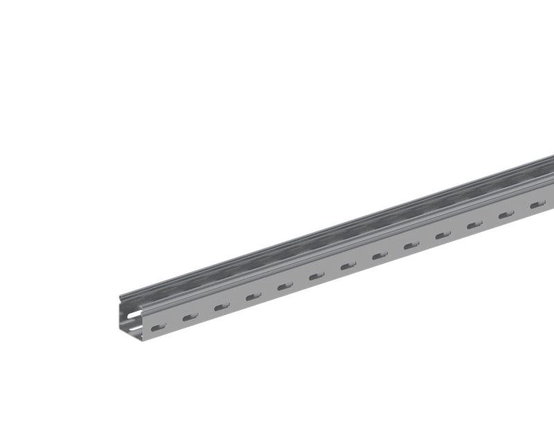 Лоток монтажный прямой замковый перфорированный 50х50 L2000 сталь 1.2мм ЛППЗ.50.50.2000.1.2.1 СОЭМИ Н0121131331