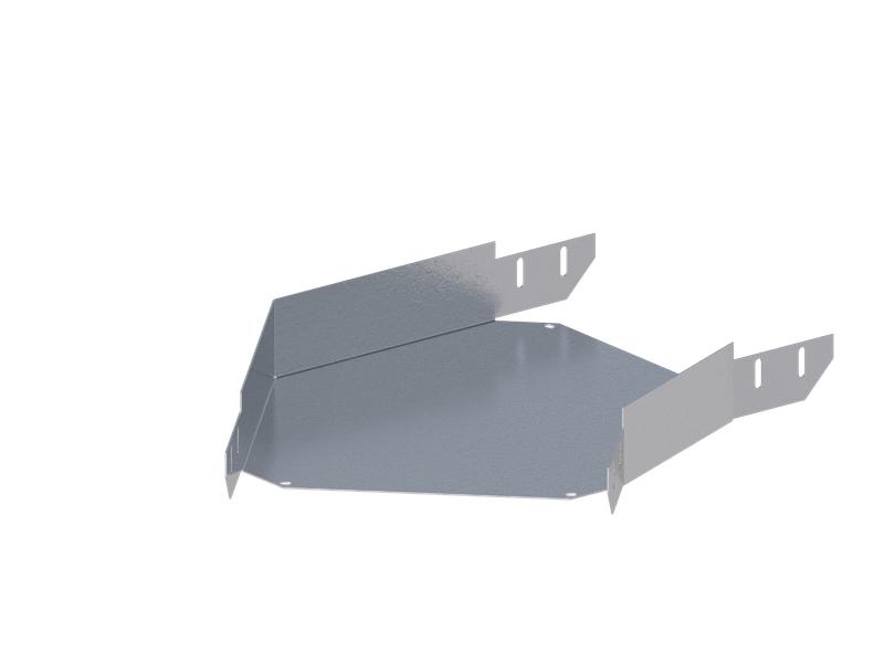 Лоток монтажный угловой горизонтальный 45 град. 300х65 сталь 1мм ЛУ45Г.300.65.548.1.1 СОЭМИ Н0121340425