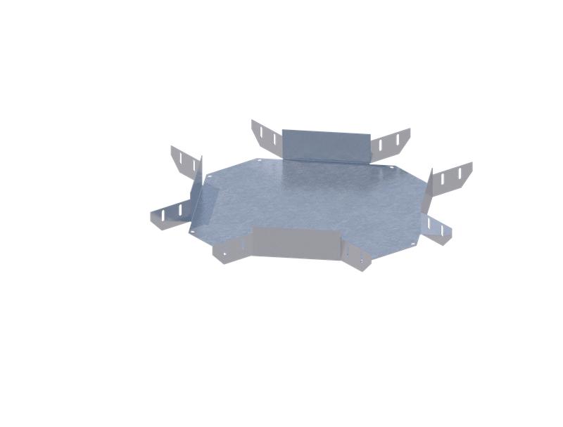 Лоток крестообразный 200х100 сталь 1.2мм ЛМс-К цУТ1.5 СОЭМИ Н0121390634