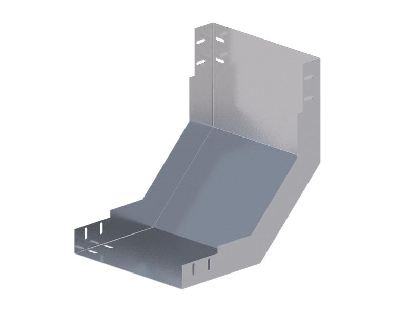 Лоток монтажный угловой 90град. вверх 300х65 сталь 1.5мм ЛУ90В.300.65.393.1.5.1 СОЭМИ Н0121320445
