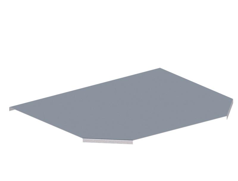 Крышка для лотка тройникового осн.400 сталь 1мм ЛМсК-Т цУТ1.5 СОЭМИ Н0121470126