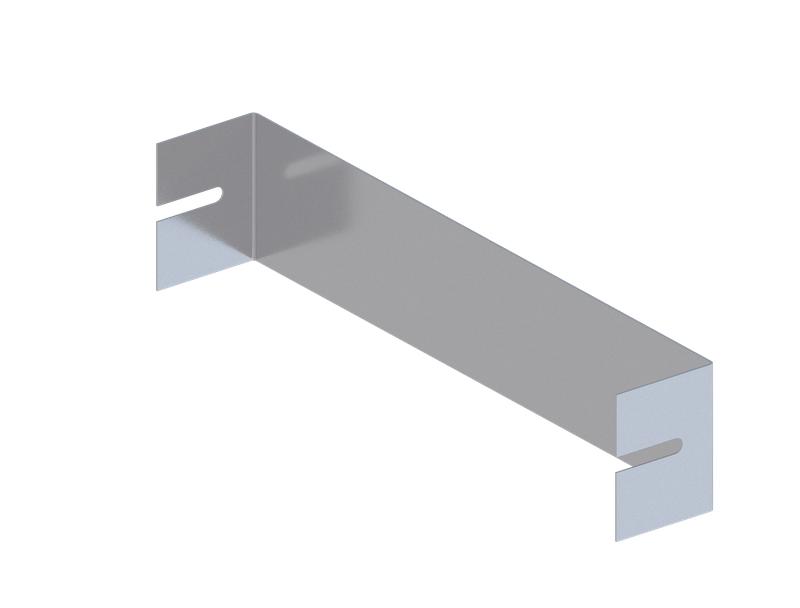 Заглушка для лотка 300х100 сталь 1.2мм ЛМс-ЗГ цУТ1.5 СОЭМИ Н0121560635