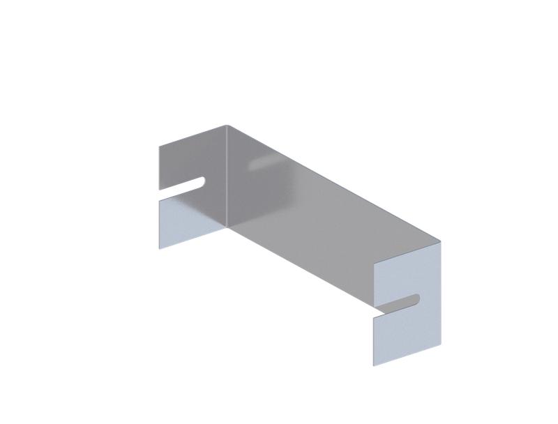 Заглушка для лотка 150х80 сталь 1.5мм ЛМс-ЗГ цУТ1.5 СОЭМИ Н0121560543