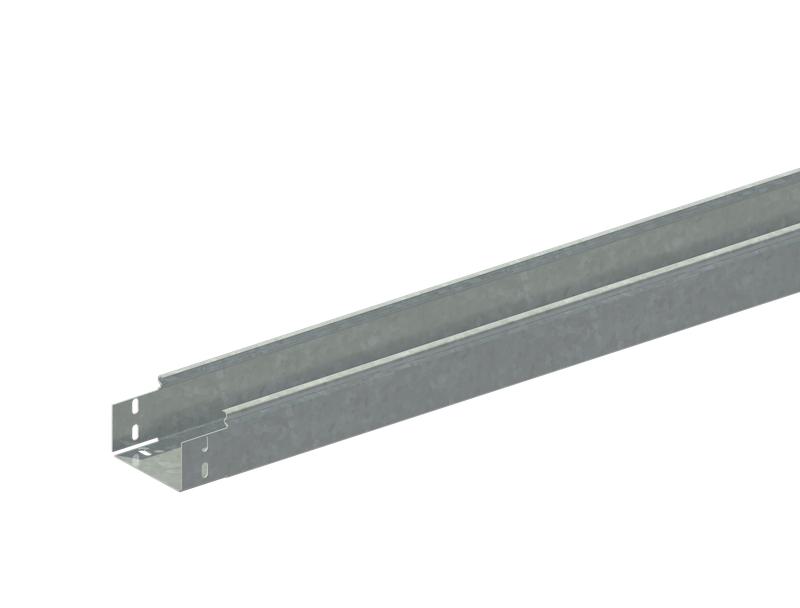 Лоток прямой замковый неперфорированный 100х50 L2000 сталь 1мм ЛМс-ПЗНМ цУТ2.5 СОЭМИ Н0122161322