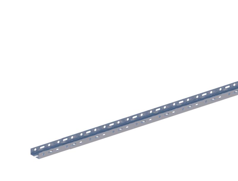 Лоток прямой H=24мм сталь 1мм НЛ5-П1.87 цУТ1.5 СОЭМИ Н0111112211