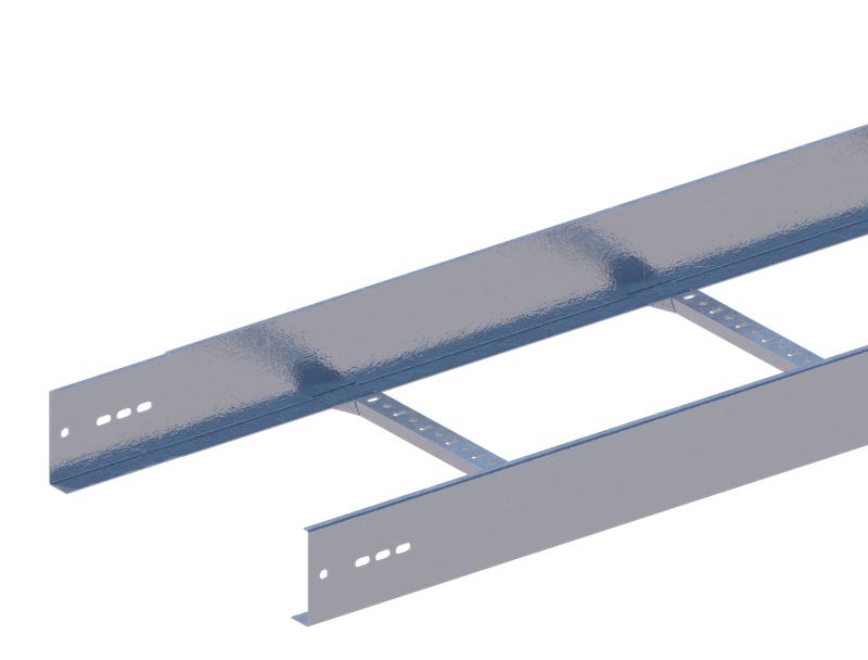 Лоток прямой H=100мм сталь 1мм НЛ40-П1.87 цУТ1.5 СОЭМИ Н0111116251