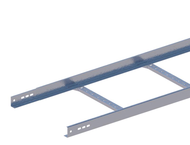 Лоток прямой H=50мм сталь 1.2мм НЛ60-П2.87 цУТ1.5 СОЭМИ Н0111113372