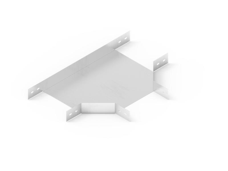 Лоток тройниковый H=50мм сталь 1.5мм НЛ40-Т У3 СОЭМИ Н0113123452