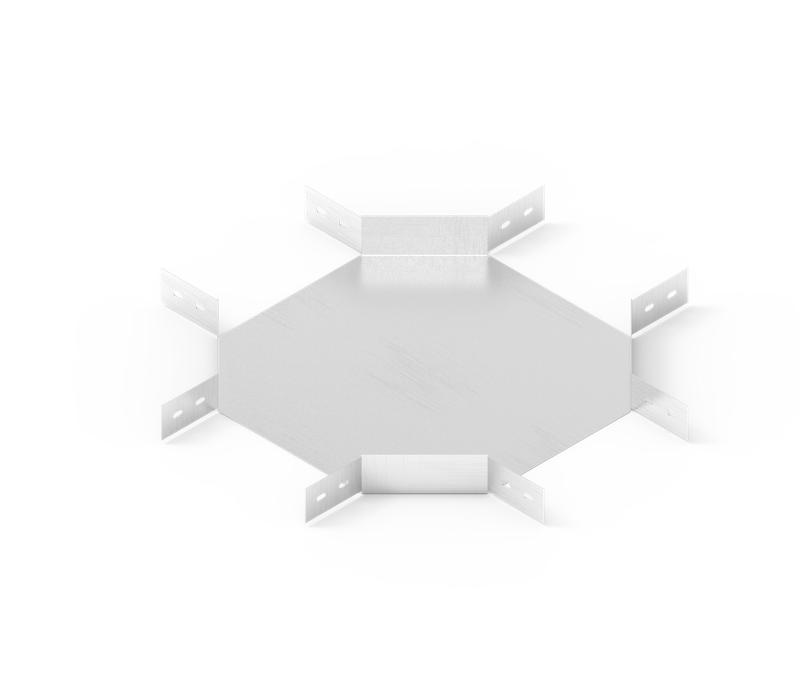 Лоток крестообразный H=100мм сталь 1.5мм НЛ30-К У3 СОЭМИ Н0113126443