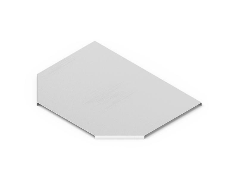 Крышка для лотка тройникового H=50мм сталь 1.2мм НЛК30-Т цУТ2.5 СОЭМИ Н0112140346