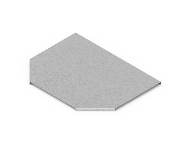 Крышка для лотка тройникового H=50мм сталь 1.5мм НЛК30-Т цУТ1.5 СОЭМИ Н0111140446