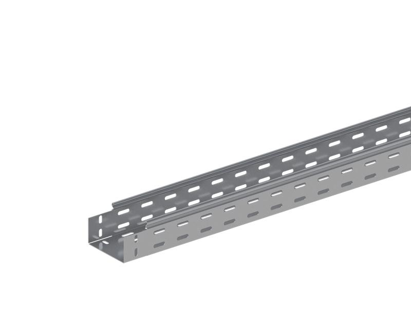 Лоток монтажный прямой перфорированный 100х100 L3000 сталь 1мм ЛППМ.100.100.3000.1.1 СОЭМИ Н0121152622