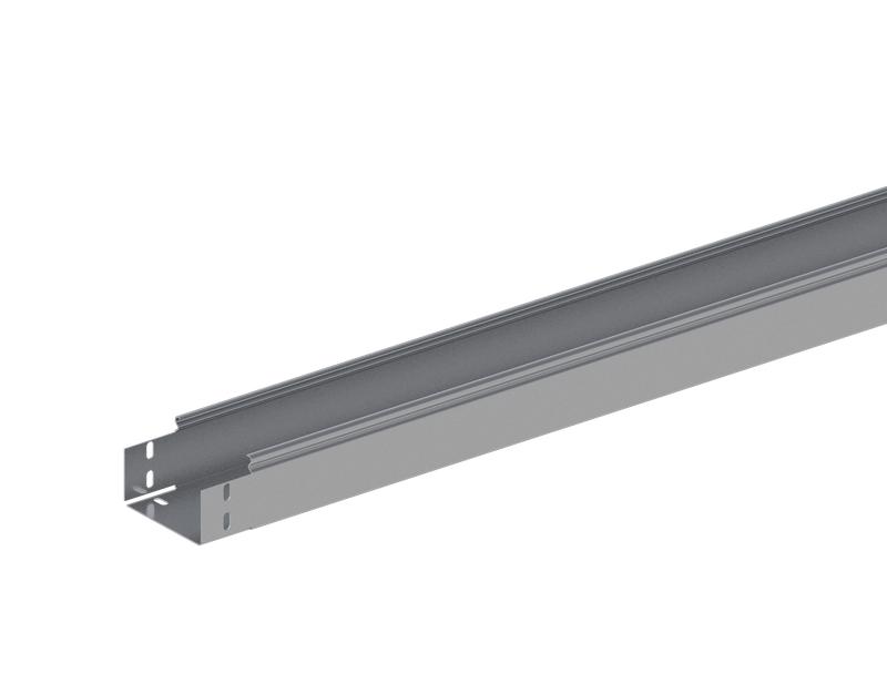 Лоток монтажный прямой неперфорированный 100х80 L3000 сталь 1.5мм ЛПНМ.100.80.3000.1.5.1 СОЭМИ Н0121162542