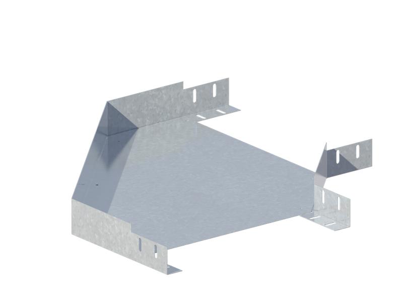 Лоток угловой горизонтальный 500х80 сталь 0.7мм ЛМс-90Г цУТ2.5 СОЭМИ Н0122310517