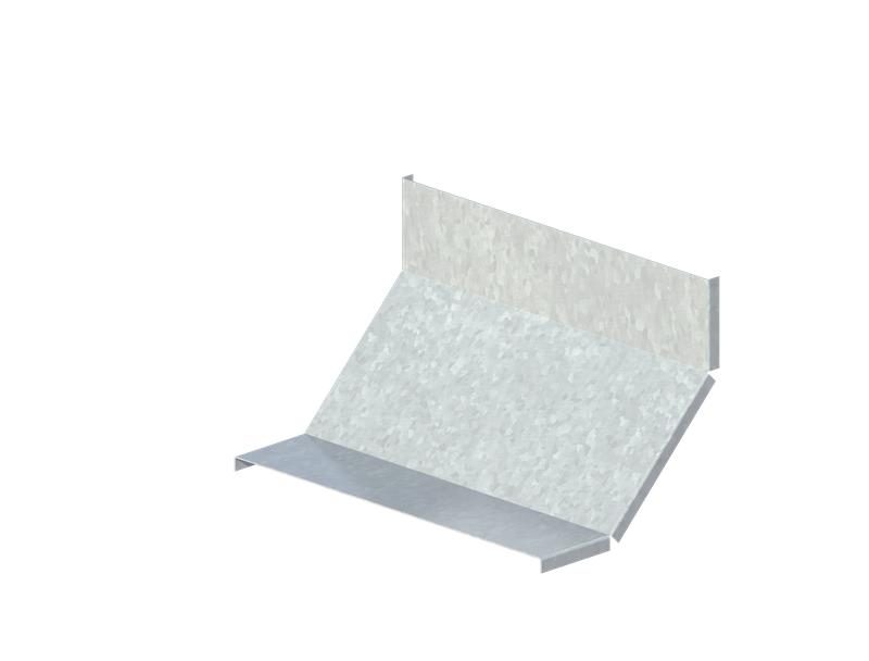 Крышка для лотка углового вертикального вверх осн.600 сталь 0.7мм ЛМсК-90В цУТ2.5 СОЭМИ Н0122420118