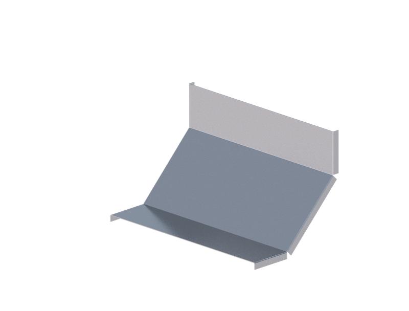 Крышка для лотка углового вертикального вверх осн.500 сталь 1.5мм ЛМсК-90В цУТ1.5 СОЭМИ Н0121420147