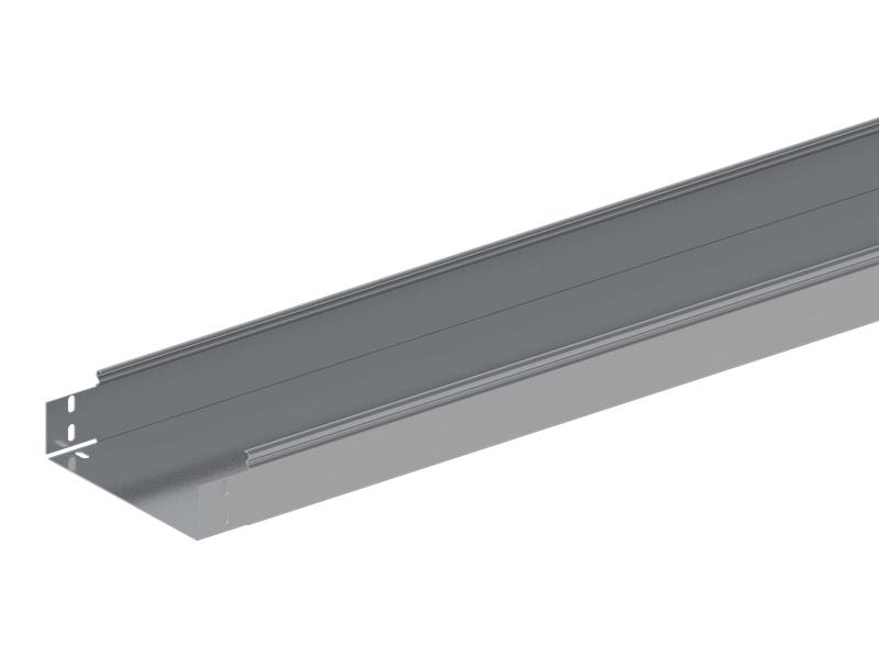 Лоток монтажный прямой неперфорированный 200х200 L3000 сталь 1.5мм ЛПНМ.200.200.3000.1.5.1 СОЭМИ Н0121162844